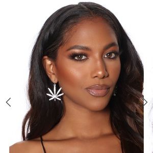 Fashion Nova "Just Blaze Earrings"